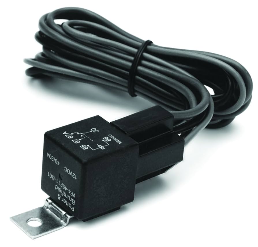 Amazon | 8617ソケット配線付き5極リレー 12V 40